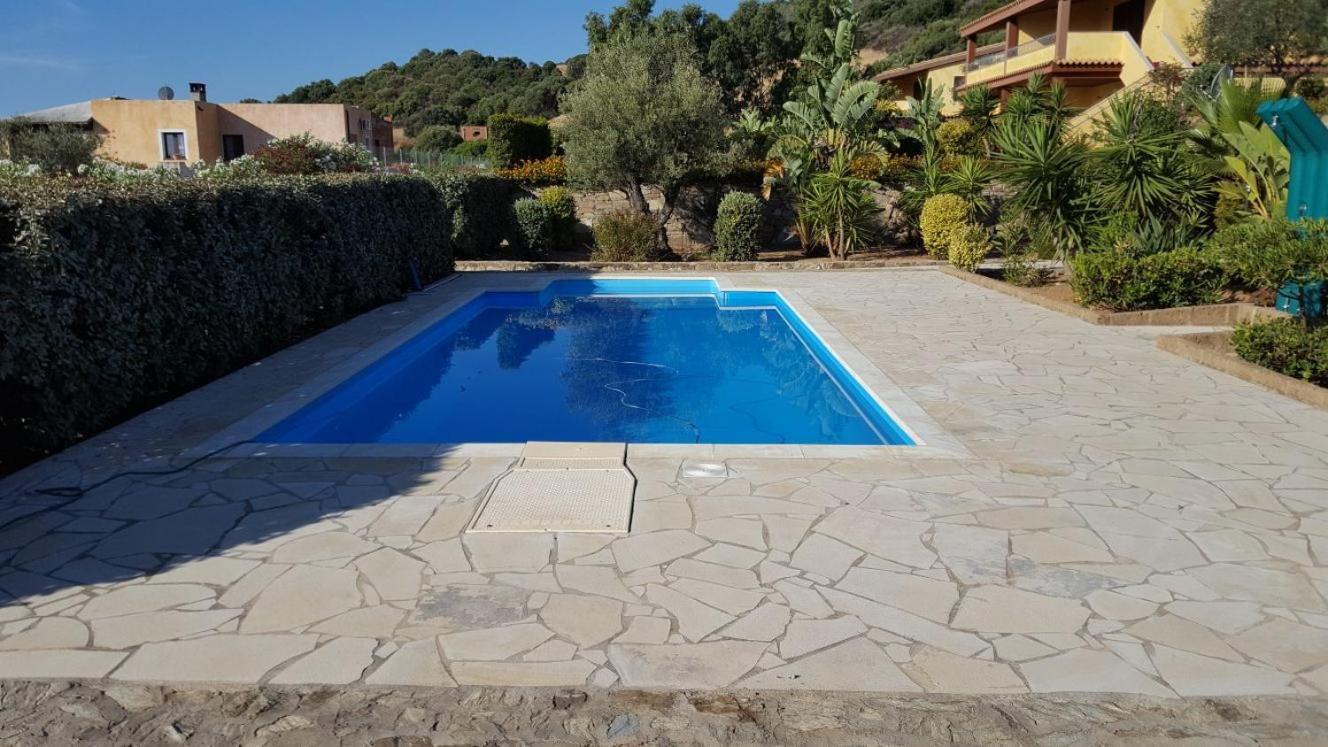 Appartamento In Splendido E Riservato Villaggio, Marina Di Tertenìa Exteriör bild