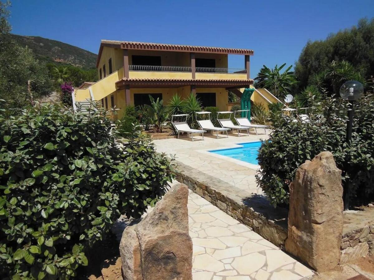 Appartamento In Splendido E Riservato Villaggio, Marina Di Tertenìa Exteriör bild